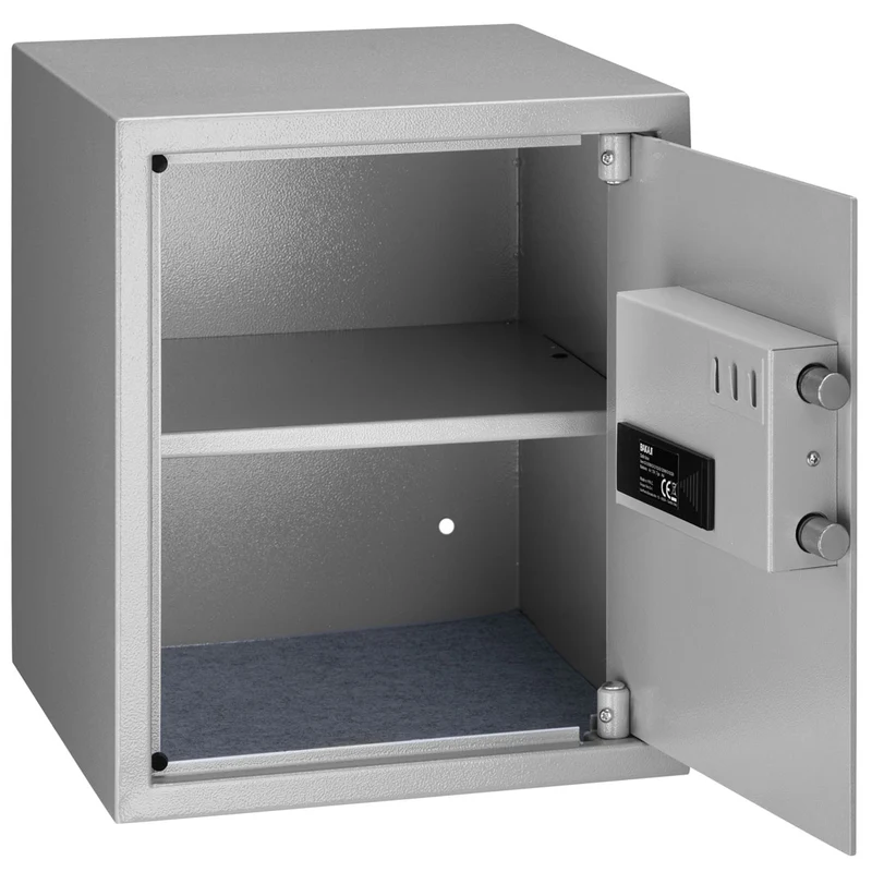 Cassaforte Elettronica di sicurezza 40x35x40cm Porta documenti Valori Casa Hotel