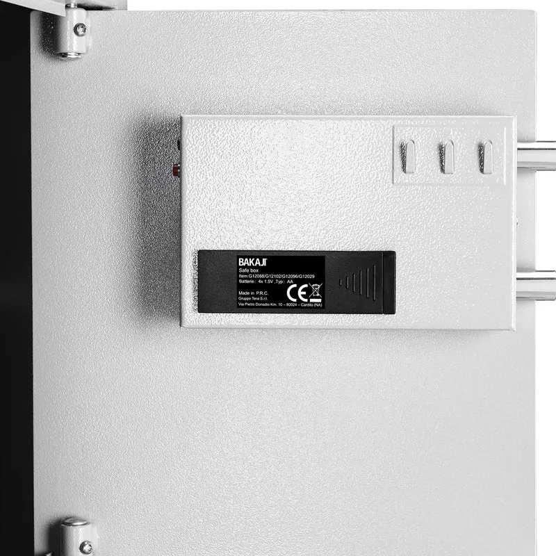 Cassaforte Elettronica di sicurezza 40x35x40cm Porta documenti Valori Casa Hotel