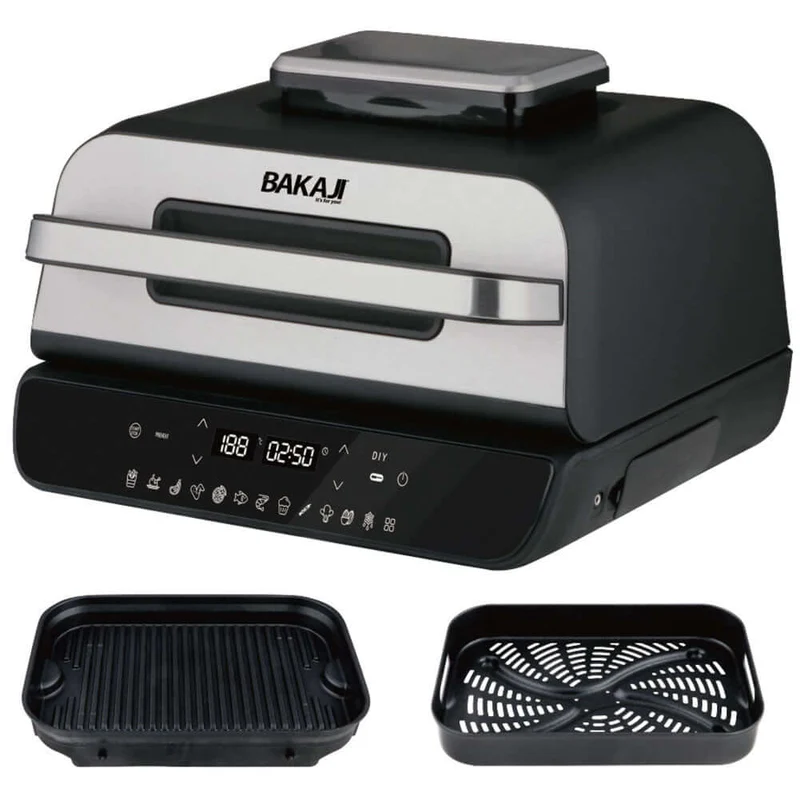 Fornetto Friggitrice ad Aria 6 Lt con Grill Bistecchiera 6 tipi di Cottura 1800W