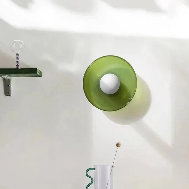 Scandinavian LED ceiling lamp in minimalist Nordic style