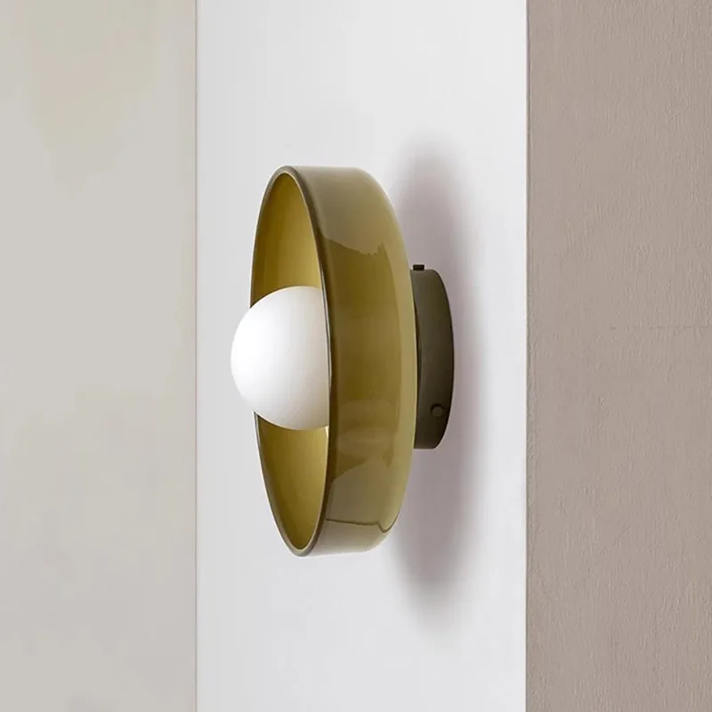 Scandinavian LED ceiling lamp in minimalist Nordic style