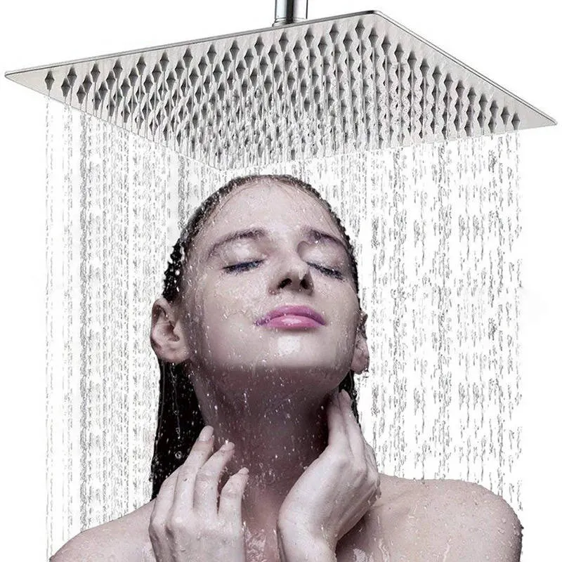 16-inch ceiling rain shower system