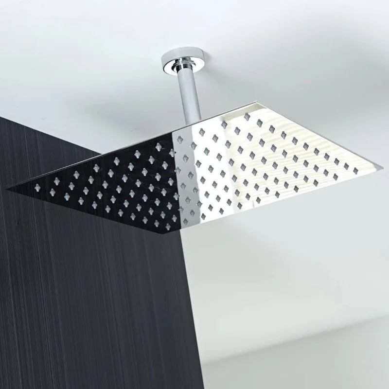 16-inch ceiling rain shower system