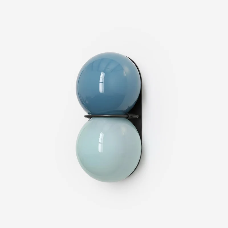 Modern double sconce wall lamp