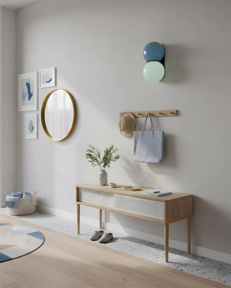 Modern double sconce wall lamp