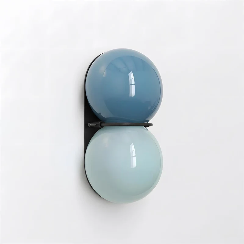 Modern double sconce wall lamp