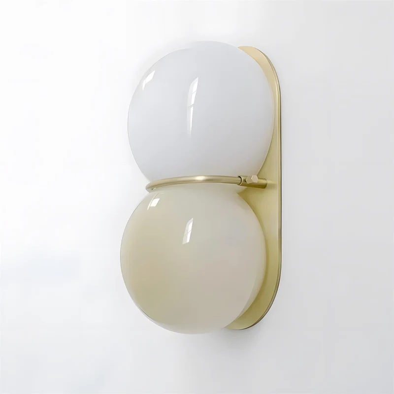 Modern double sconce wall lamp