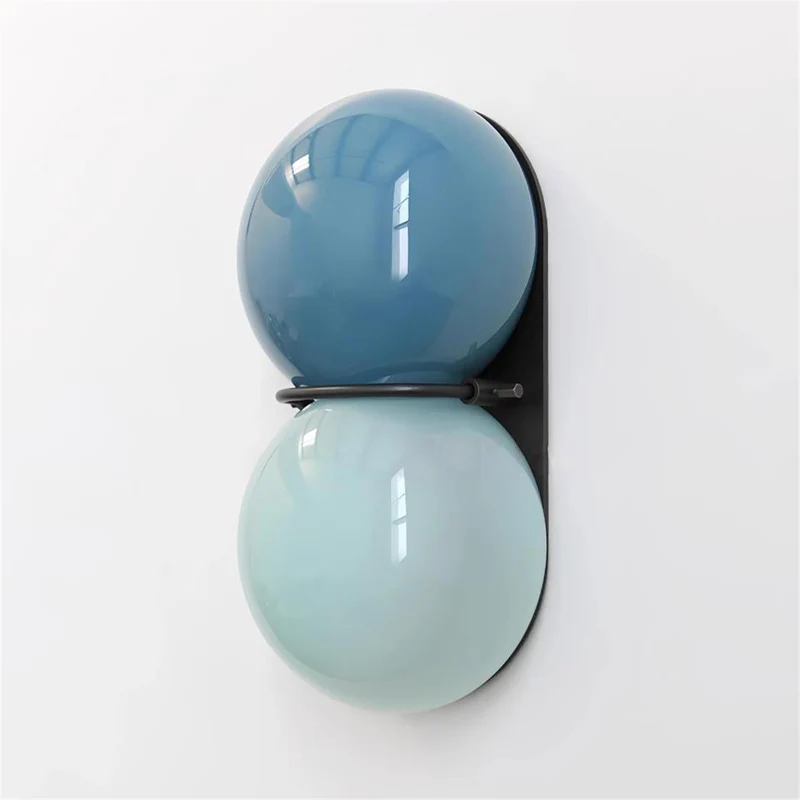 Modern double sconce wall lamp