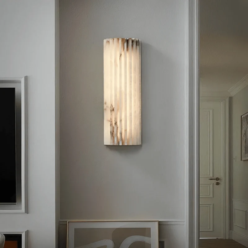 Aesthetic Alabaster Wall Lamp