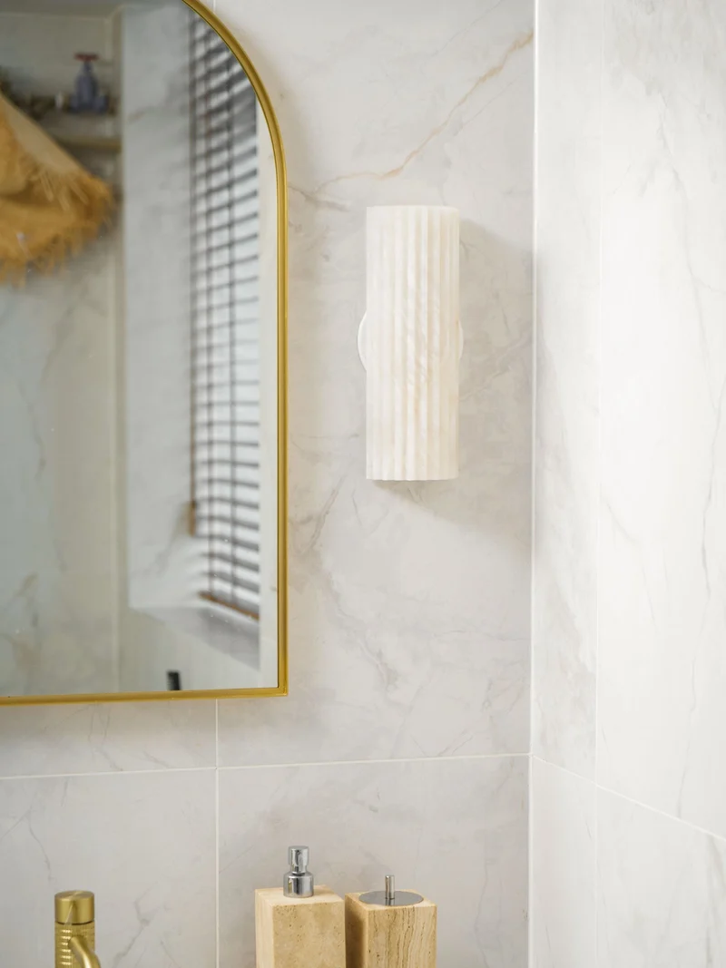 Aesthetic Alabaster Wall Lamp