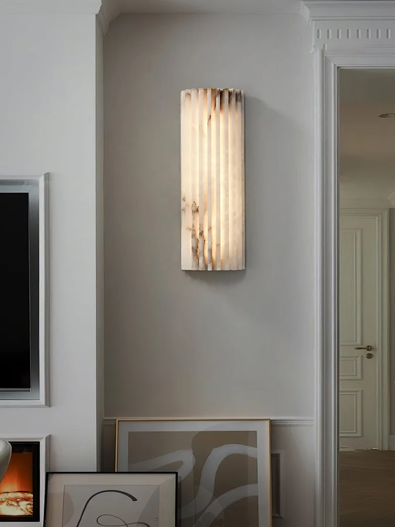Aesthetic Alabaster Wall Lamp