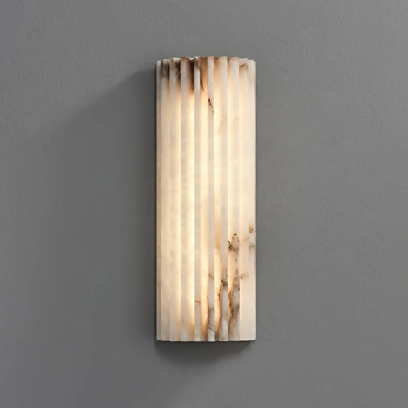 Aesthetic Alabaster Wall Lamp