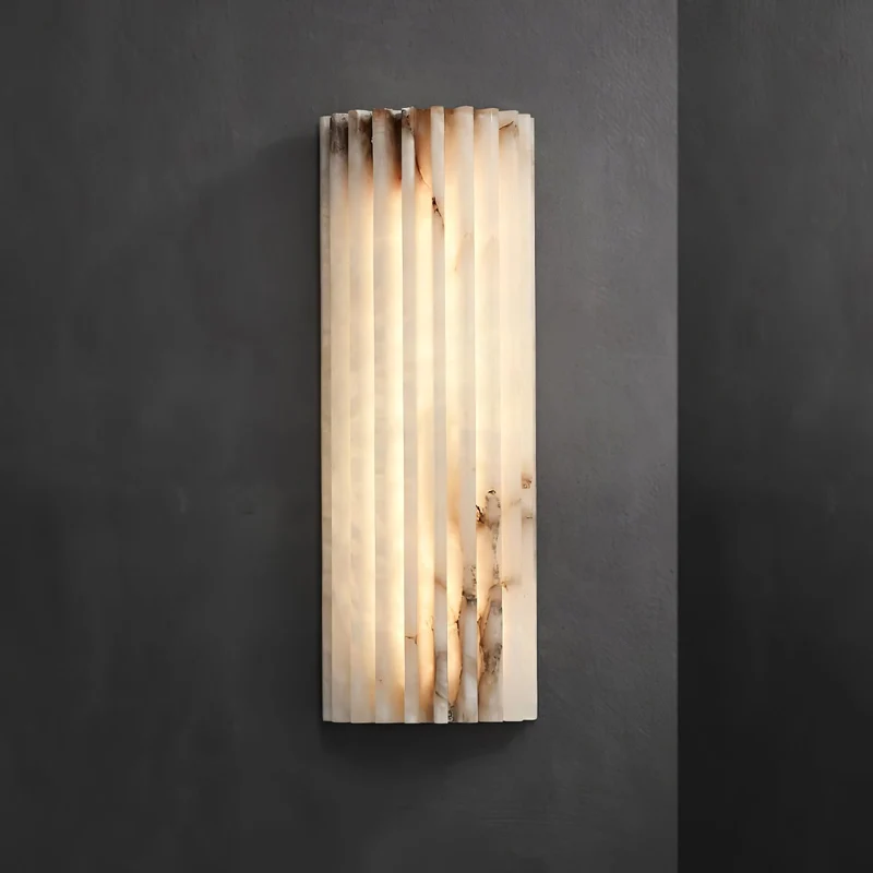 Aesthetic Alabaster Wall Lamp