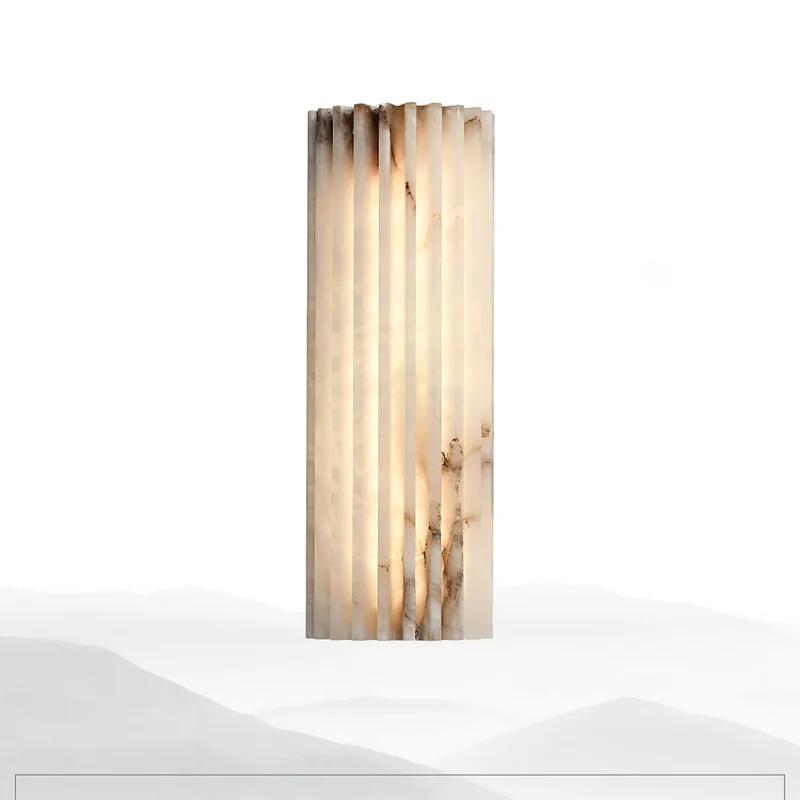 Aesthetic Alabaster Wall Lamp