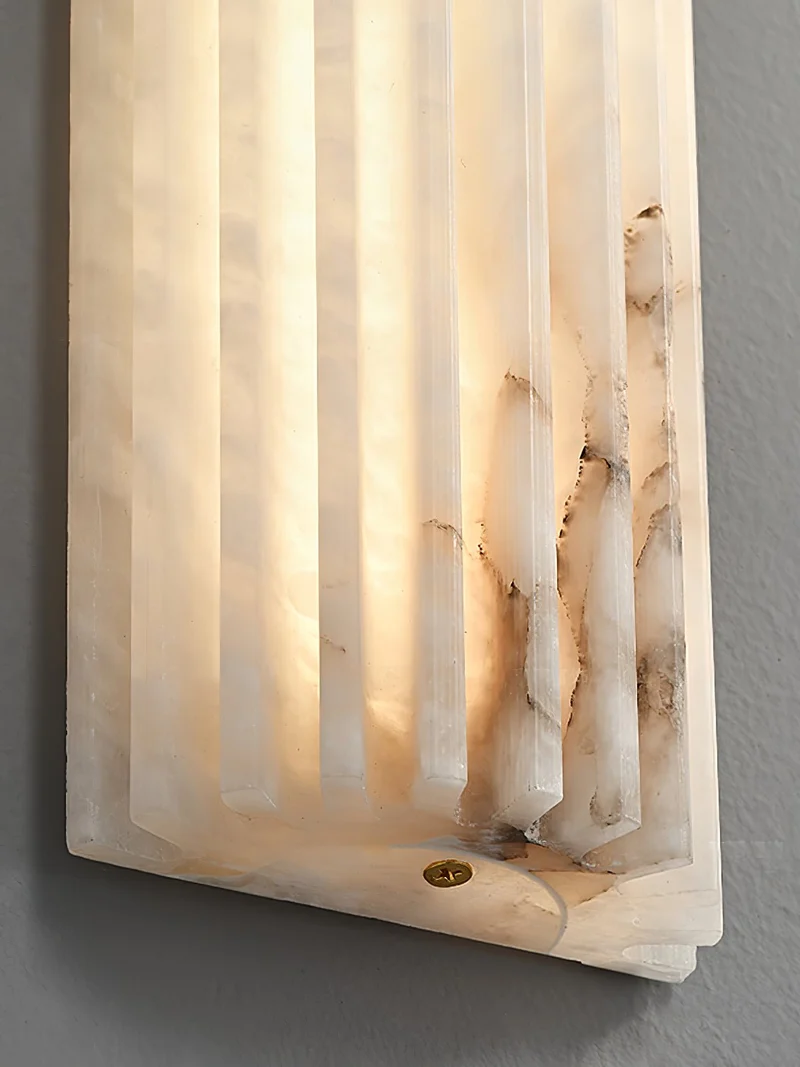 Aesthetic Alabaster Wall Lamp