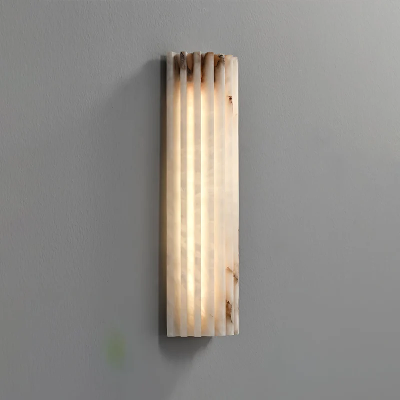 Aesthetic Alabaster Wall Lamp