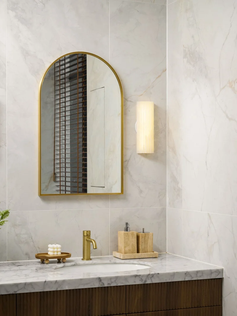 Aesthetic Alabaster Wall Lamp