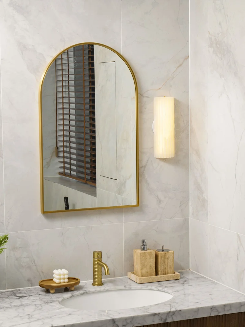 Aesthetic Alabaster Wall Lamp