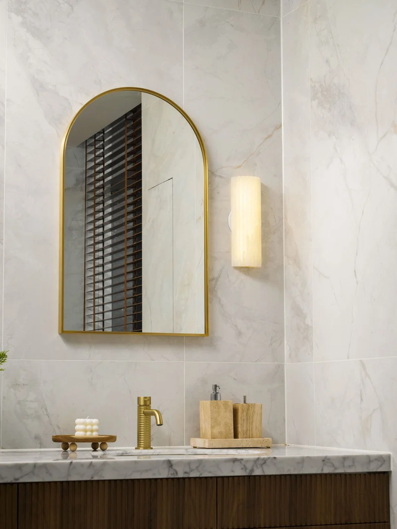 Aesthetic Alabaster Wall Lamp