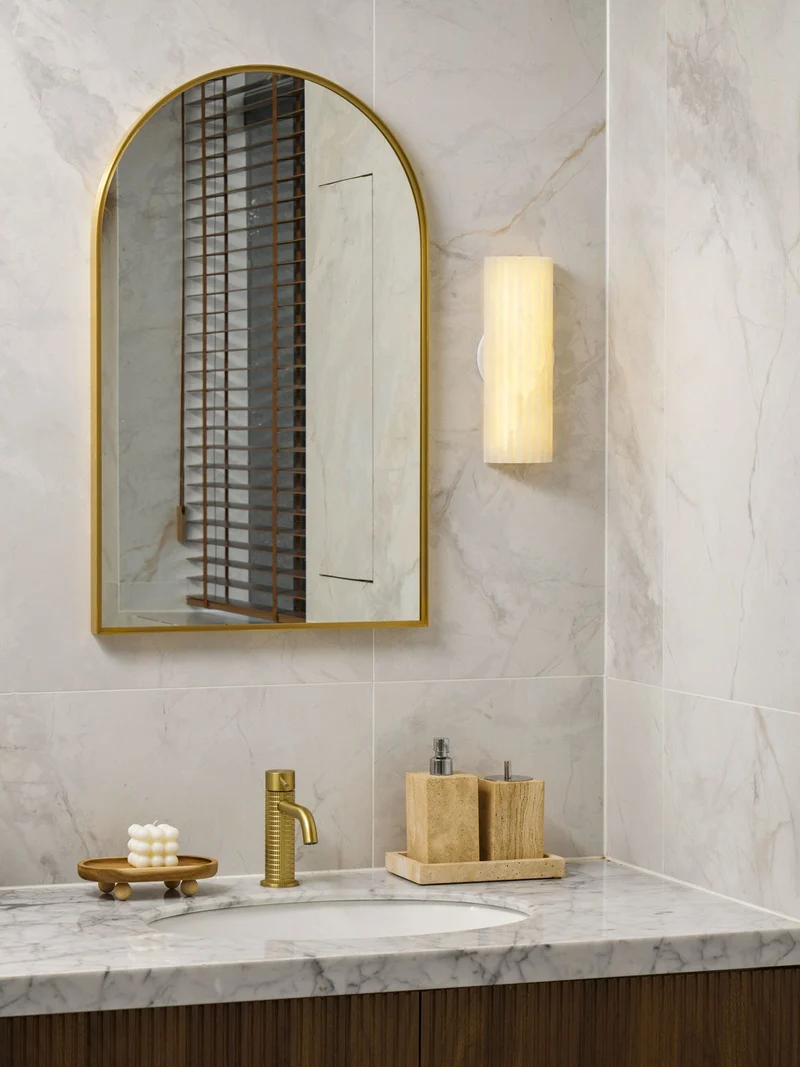 Aesthetic Alabaster Wall Lamp