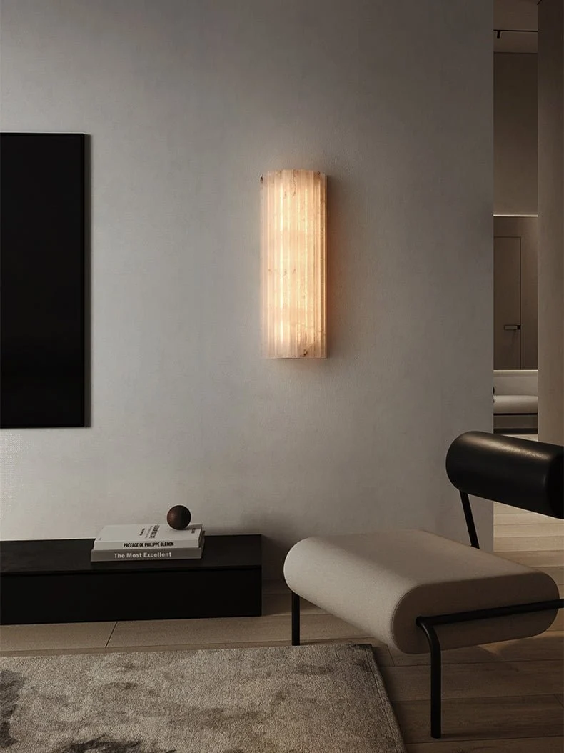 Aesthetic Alabaster Wall Lamp