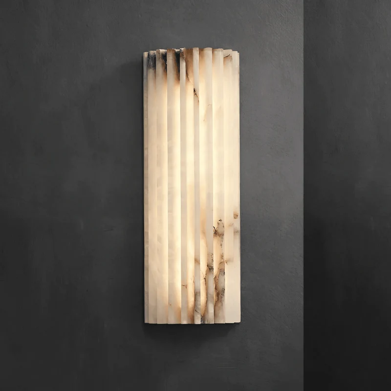 Aesthetic Alabaster Wall Lamp
