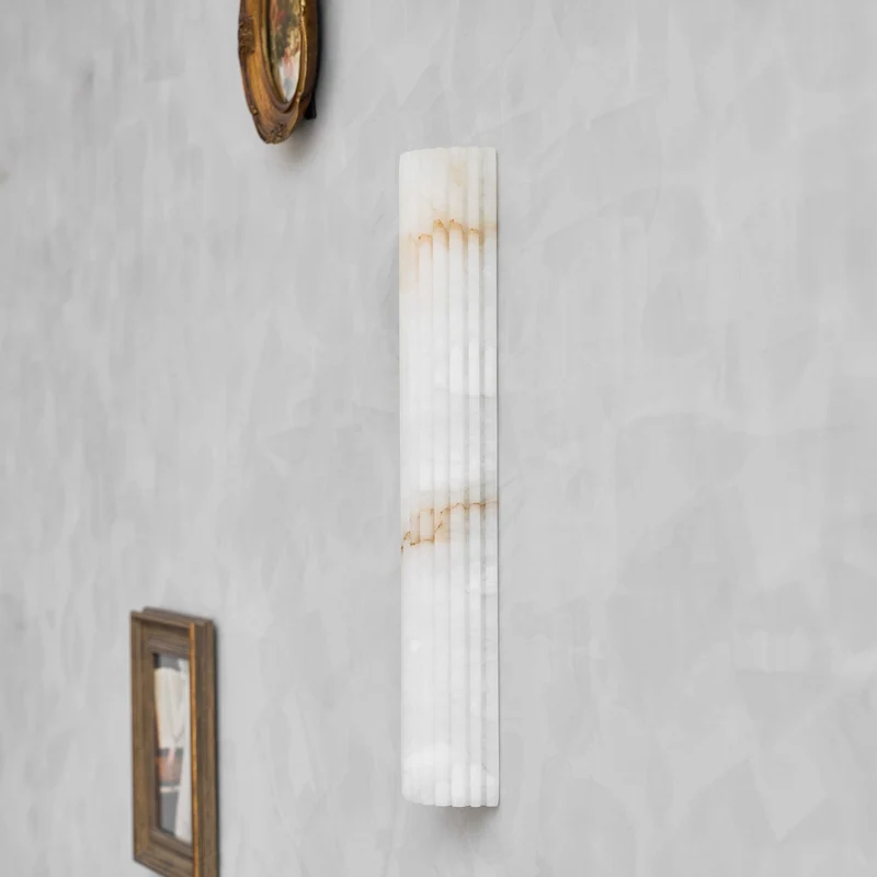 Aesthetic Alabaster Wall Lamp
