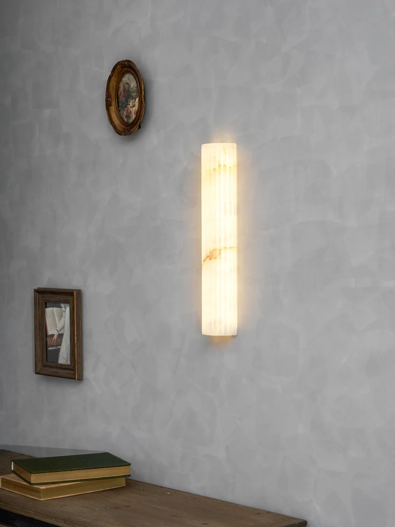 Aesthetic Alabaster Wall Lamp