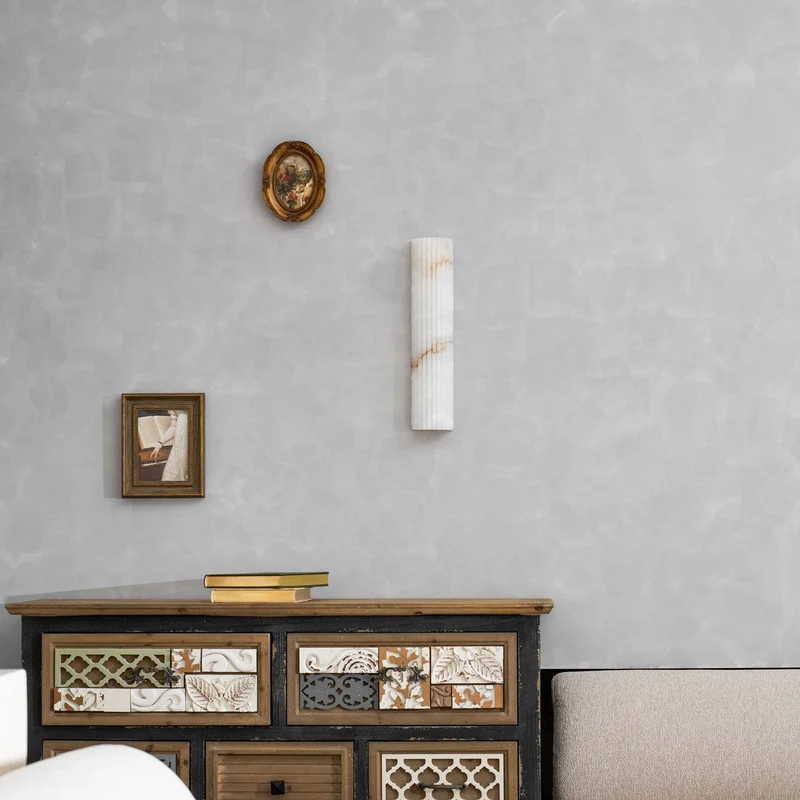 Aesthetic Alabaster Wall Lamp