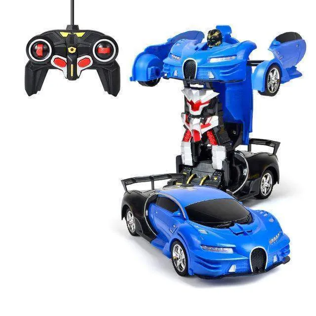 Dynamic remote-controlled LED robot car