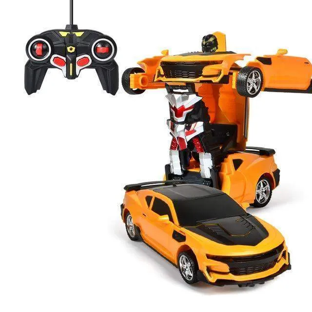 Dynamic remote-controlled LED robot car