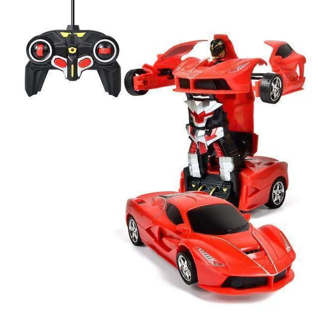 Dynamic remote-controlled LED robot car