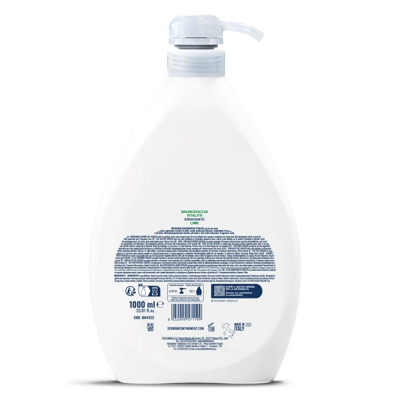 Bagnodoccia idratante Dermomed Vitalità 1 litro DISPONIBILE IN 7 GIORNI LAVORATIVI