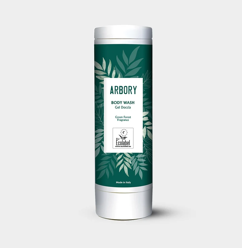 Doccia shampoo Ecolabel per hotel Beauty Escape Arbory Body Wash 12x300 ml DISPONIBILE IN 7 GIORNI LAVORATIVI