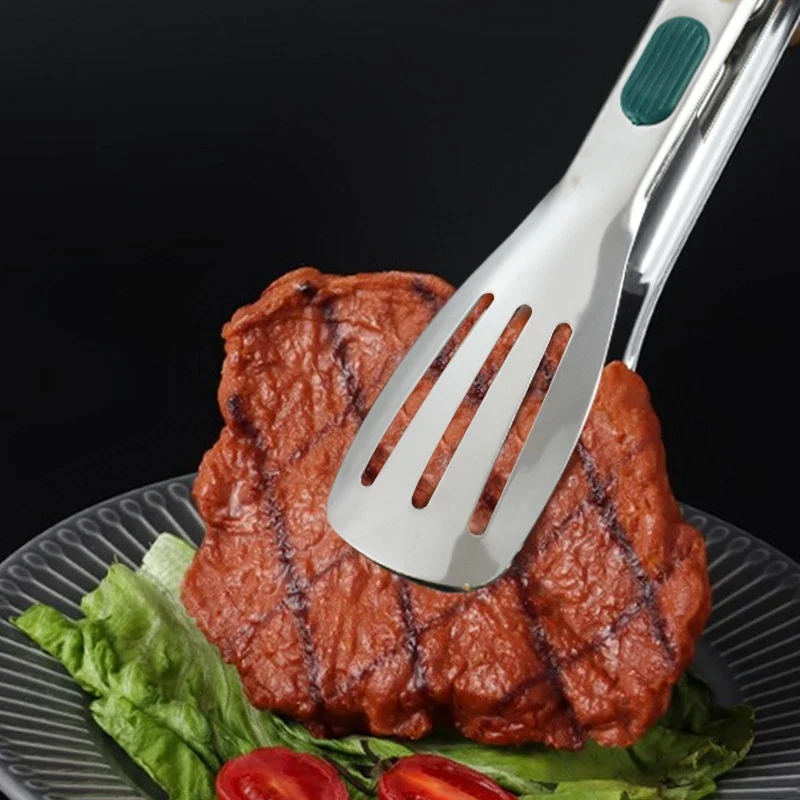 Roestvrijstalen Voedseltangen voor Veelzijdig Gebruik – Duurzame & Hittebestendige Tangen voor Keuken en Barbecue