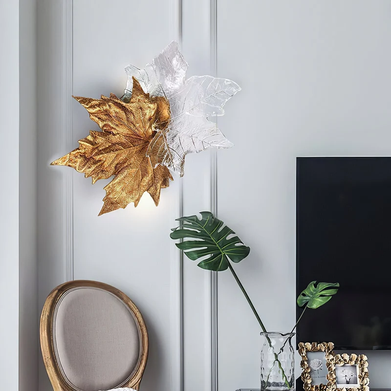 Folio Leaves wall sconce