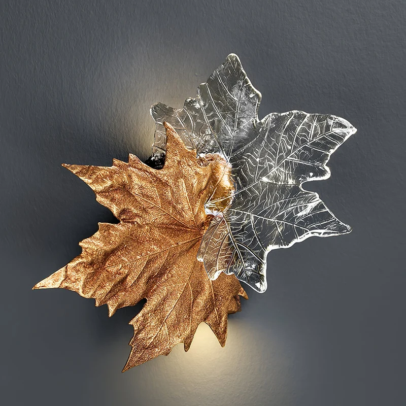 Folio Leaves wall sconce