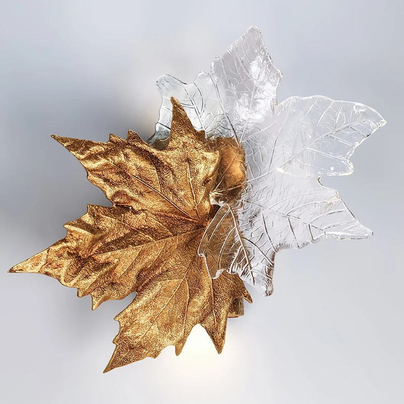 Folio Leaves wall sconce