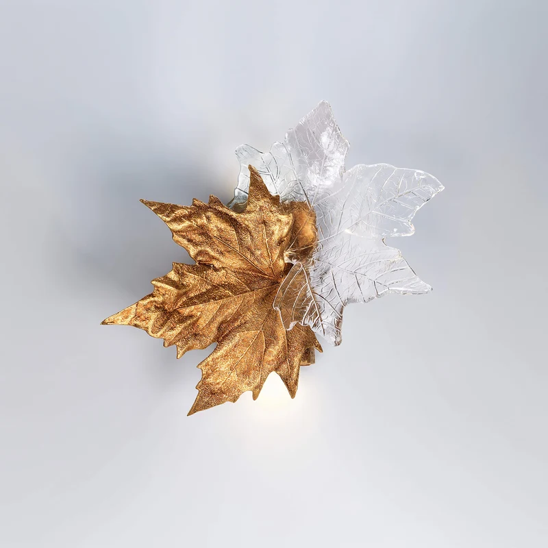 Folio Leaves wall sconce