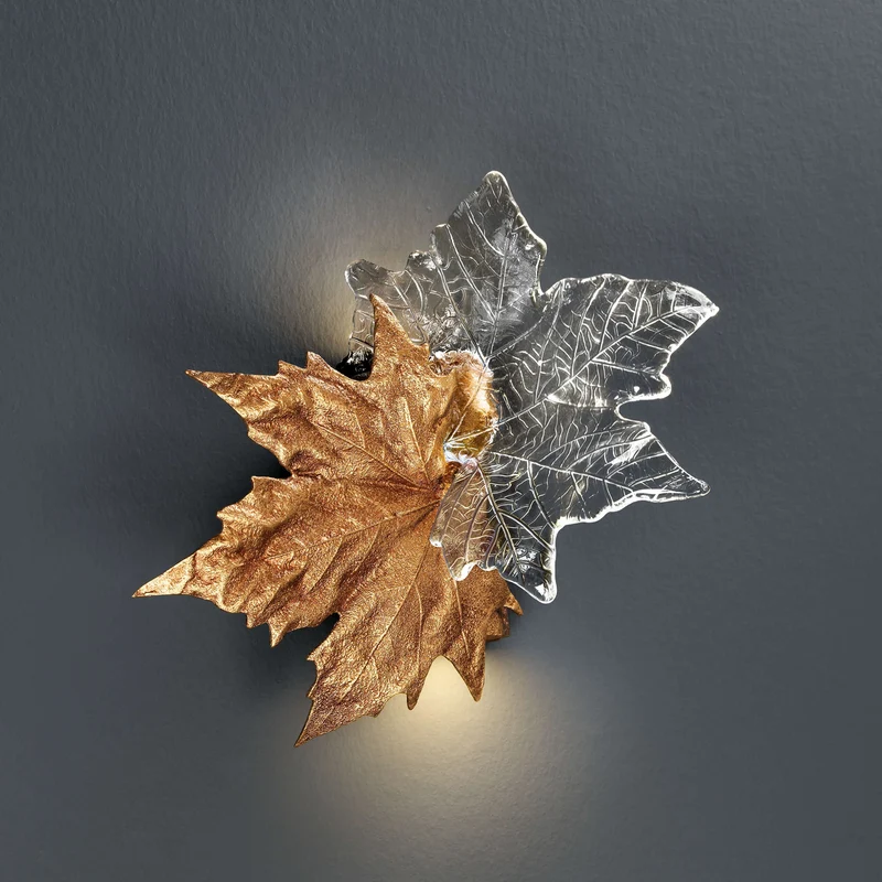 Folio Leaves wall sconce