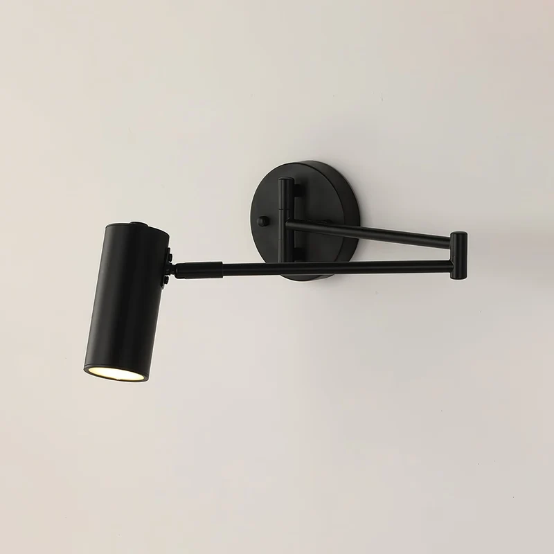 Contemporary Wall Sconce with Movable Arm