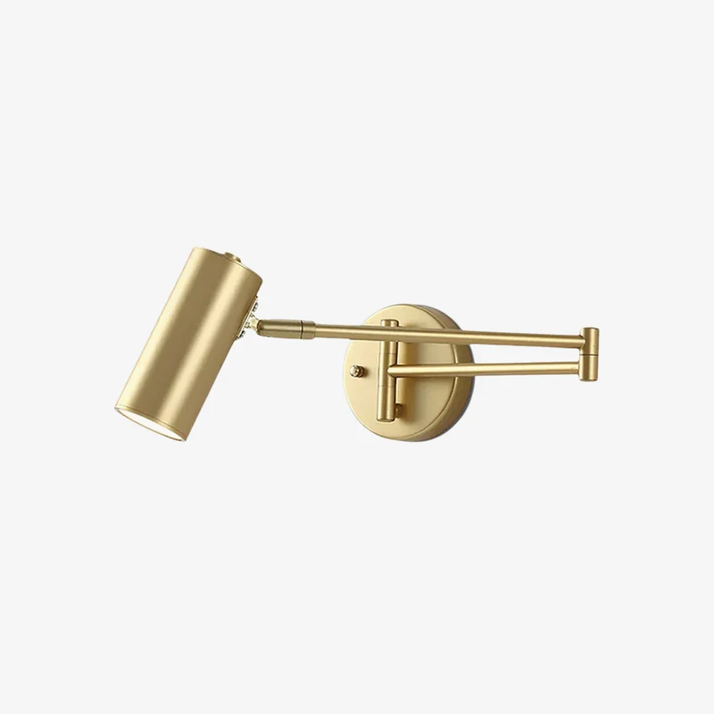 Contemporary Wall Sconce with Movable Arm