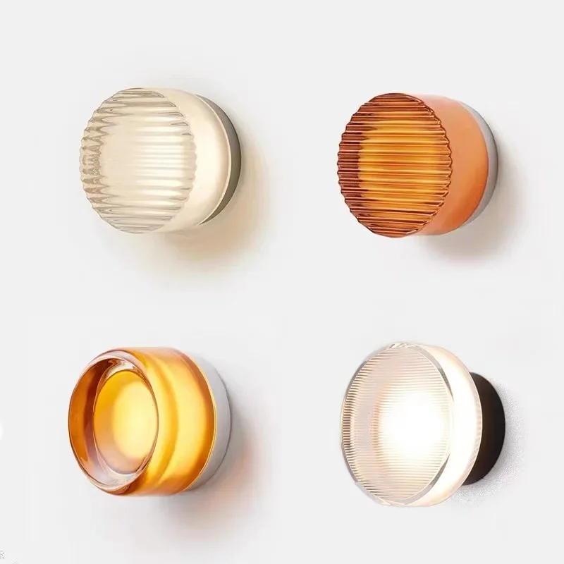 Elegant Round Wall Lamp – Modern LED Interior Lamp