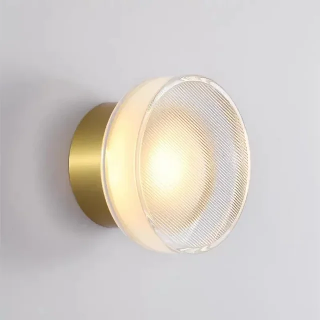 Elegant Round Wall Lamp – Modern LED Interior Lamp