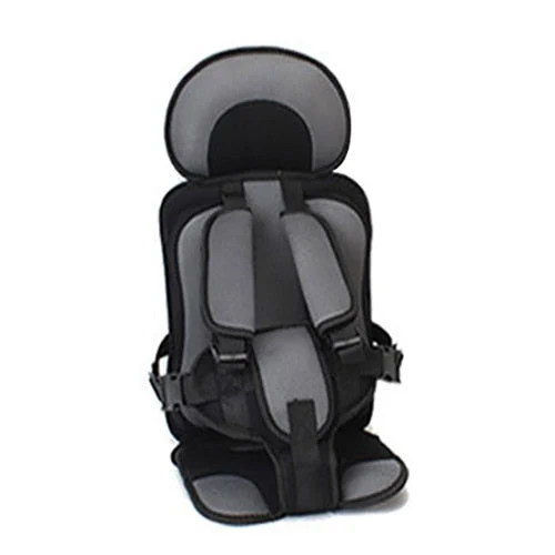 Adjustable Child Car Seat with 5-Point Safety Harness and Soft Padding