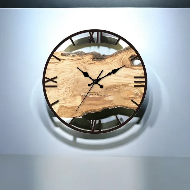 Transparent Contemporary Minimalist Wall Clock Accent