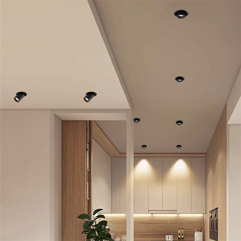 Dimmable LED Ceiling Light recessed fixture various power levels