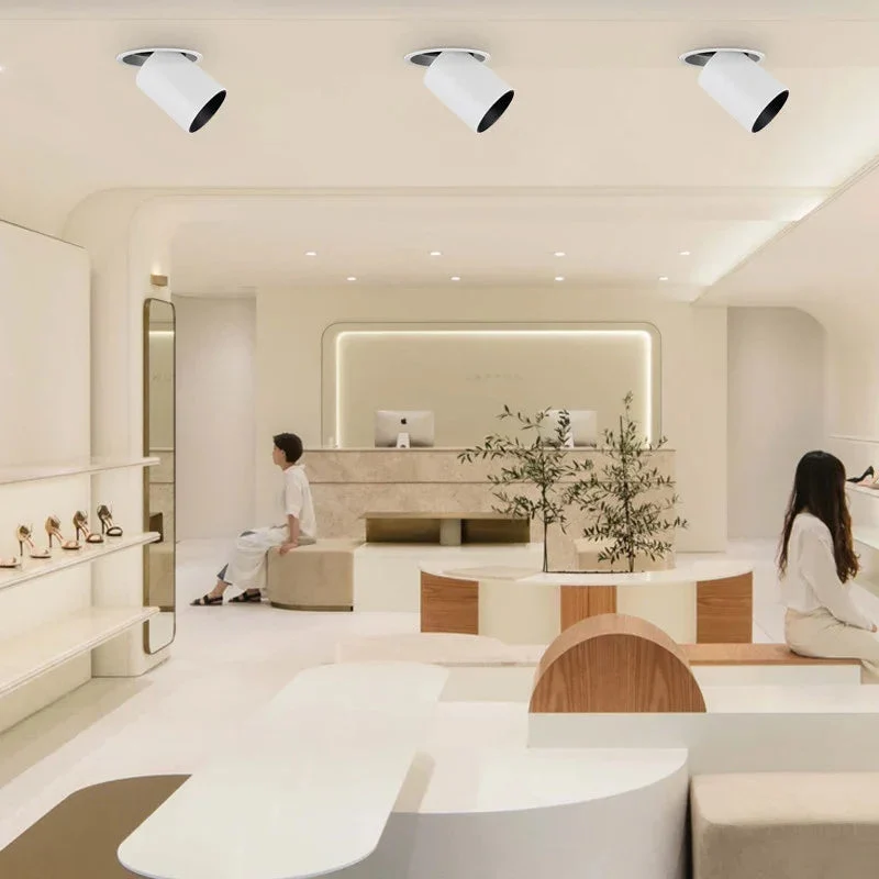 Dimmable LED Ceiling Light recessed fixture various power levels