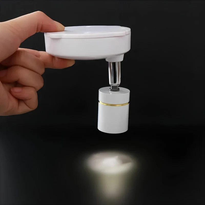 Wireless adjustable wall spotlight with remote control