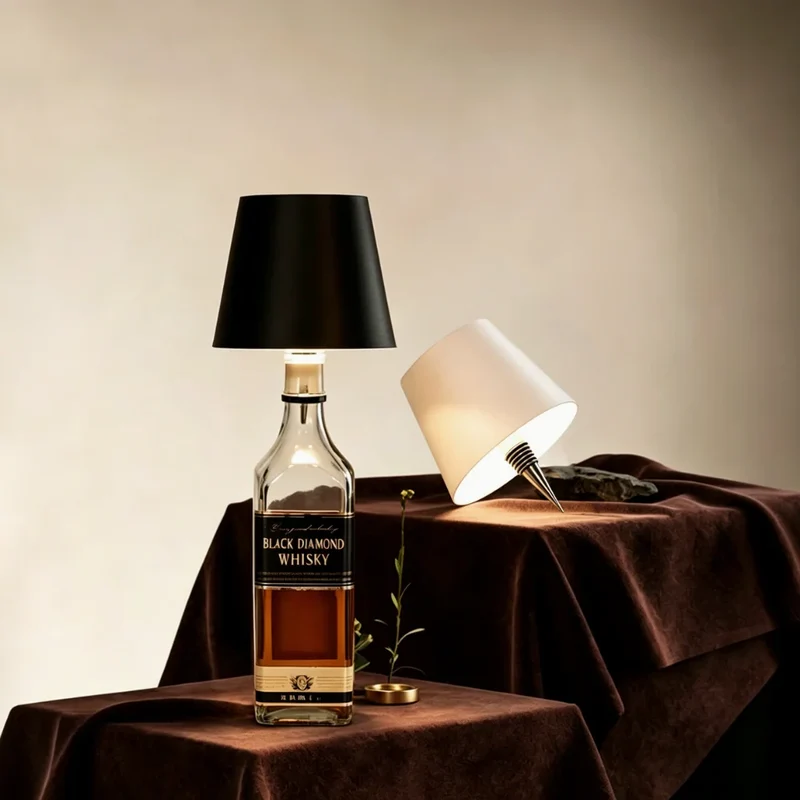 Rechargeable Bottle Lights Adjustable Variable Light